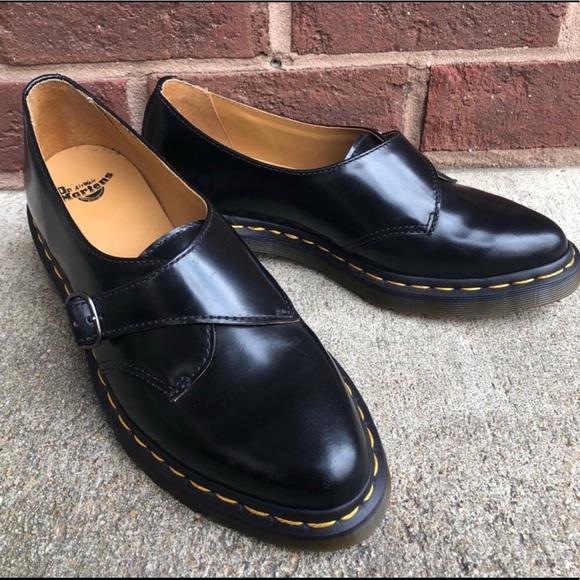 Dr Martens Agnes Black Oxfords Womens 